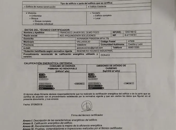 Casa Almenara Hébergement de vacances *